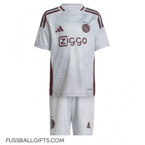 Ajax Fußballbekleidung 3rd trikot Kinder 2024-25 Kurzarm (+ kurze hosen)